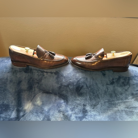 Johnston & Murphy
Bryson tassel loafer tobacco dip dyed calfskin - Picture 5 of 10